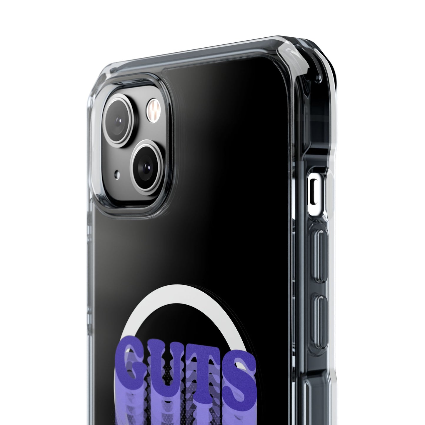 Guts Drip Effect Halftone Magnetic Clear Impact Case