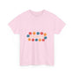 Retro Floral Groove Unisex Heavy cotton tee