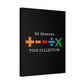 Matte Stretched Canvas, 1.25" Depth – Ed Sheeran Black Edition