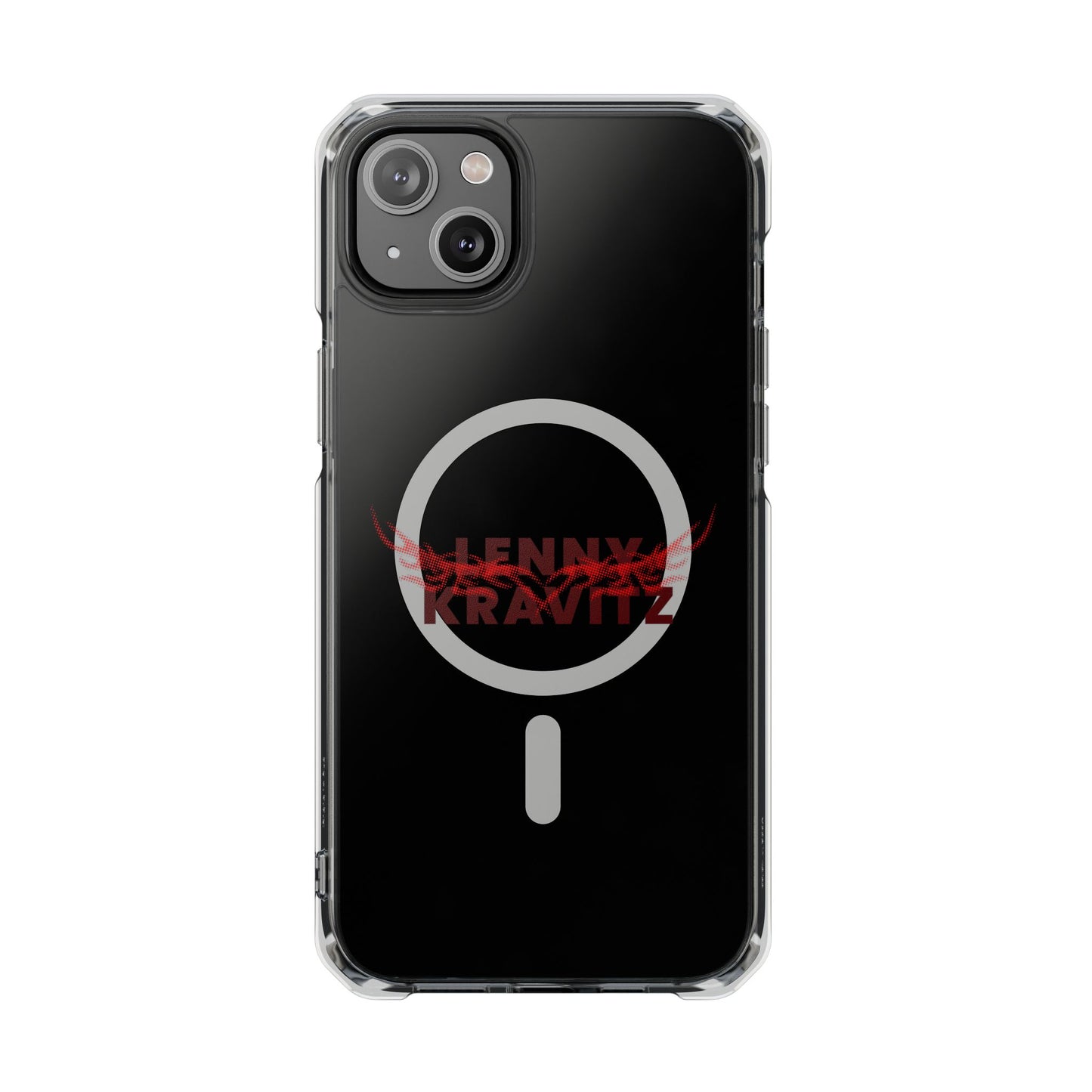 Fire Aura Grid Magnetic clear Impact case