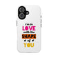 Orange Divide Symbol Tough Magnetic case