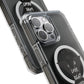 Abstract Paw and Brush Stroke Magnetic Clear Impact Case