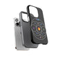 Premium Tough Case for iPhone 12 to 16 Pro Max Showcasing Coldplay’s Illustration Concept