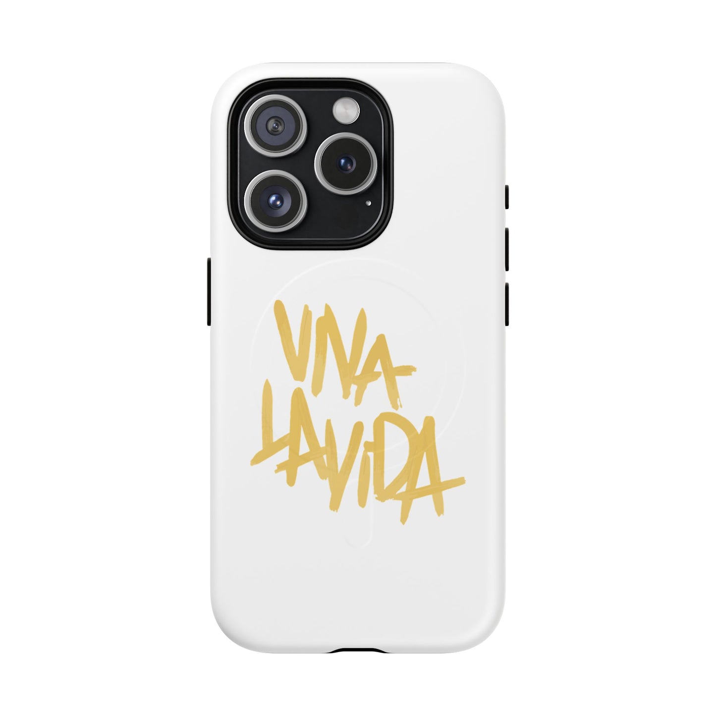 Golden Brush Script Tough Magnetic Case