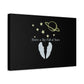 Starry Sky Wings Canvas