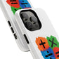 Orange Equals Symbol Tough Magnetic case