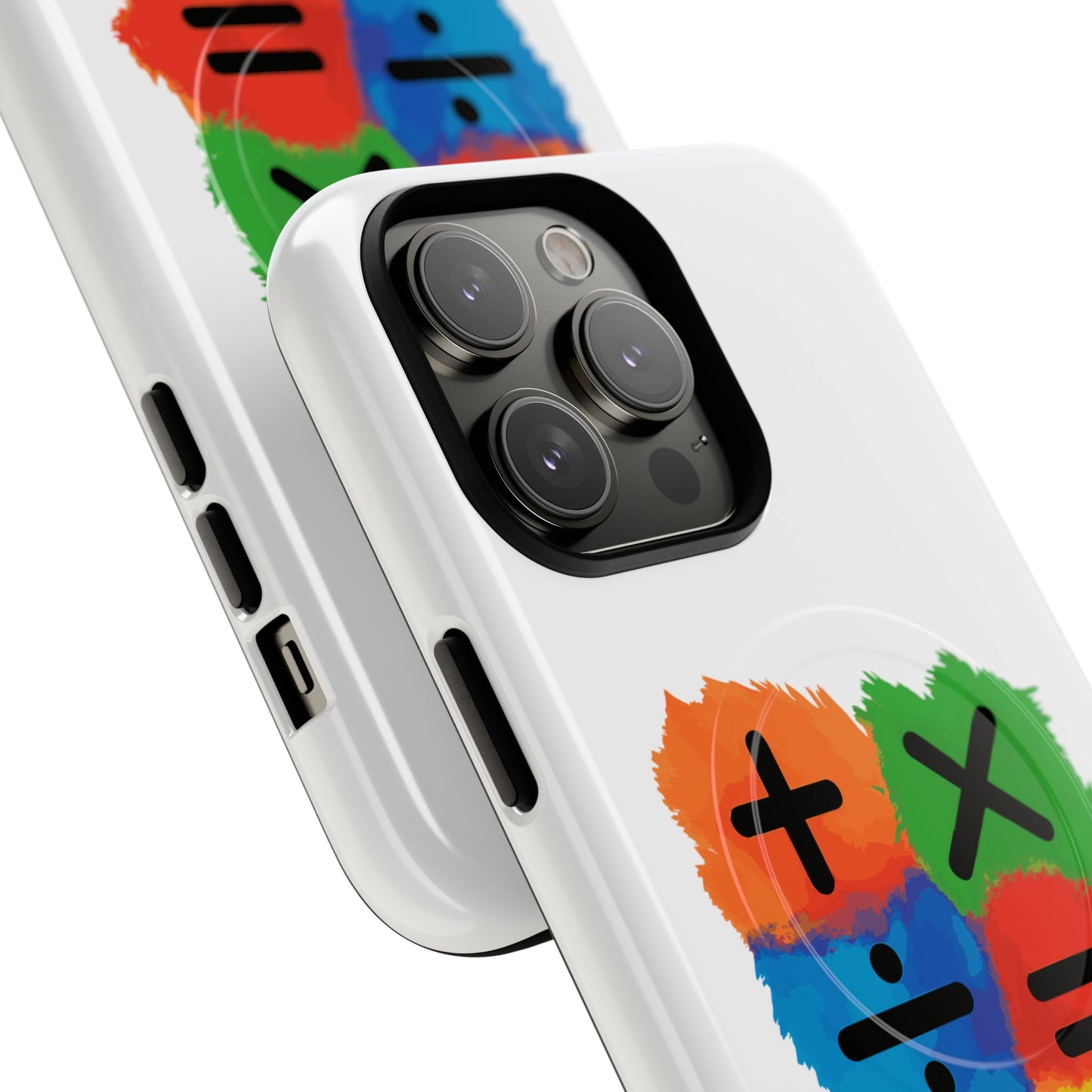 Orange Equals Symbol Tough Magnetic case