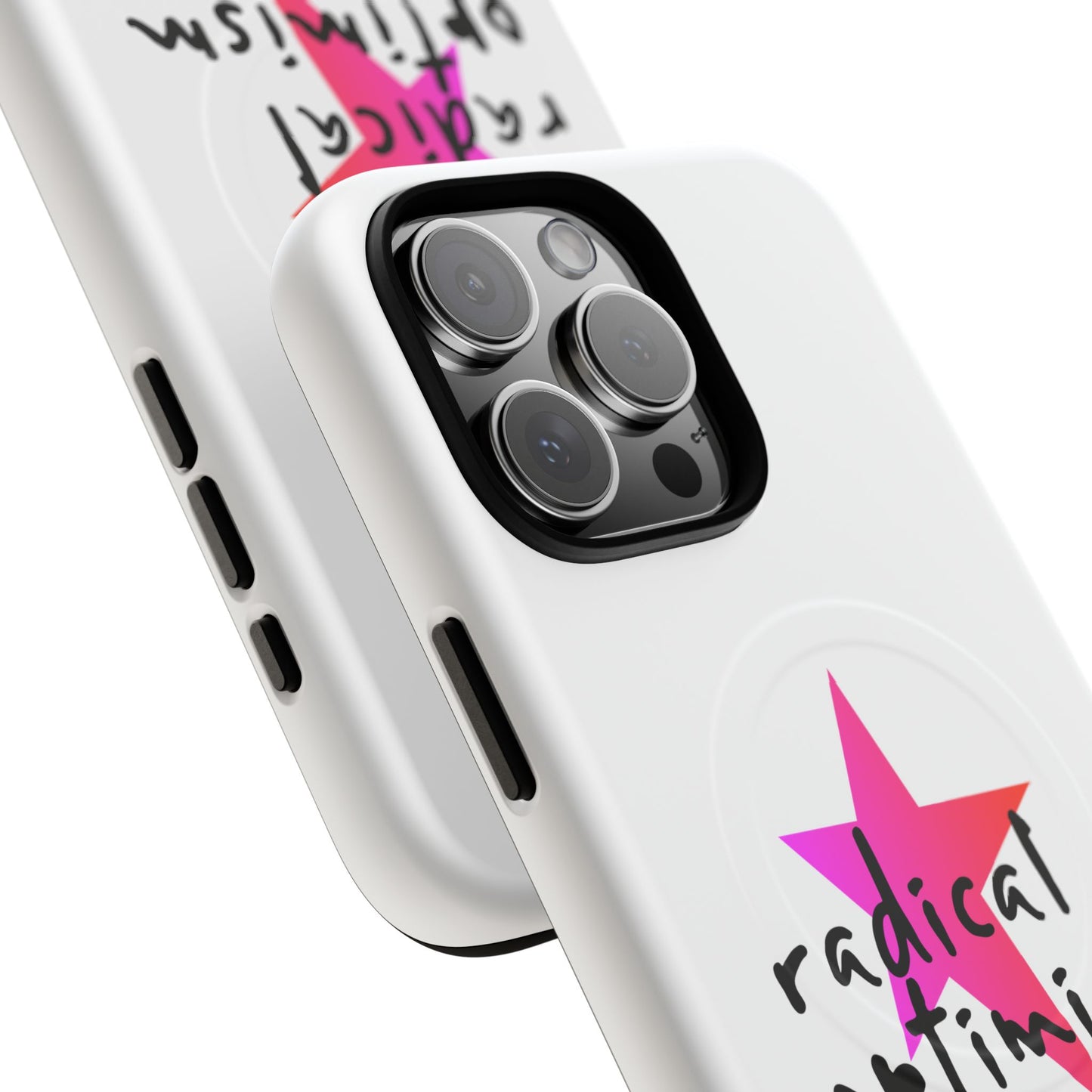 Flame Script Statement Tough Magnetic Case