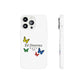 Flexi Case – Ed Sheeran butterfly edition (iPhone X–16 Pro Max)