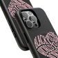 Iphone Born Pink Heart Typography - Tough Magnetic Phone Case