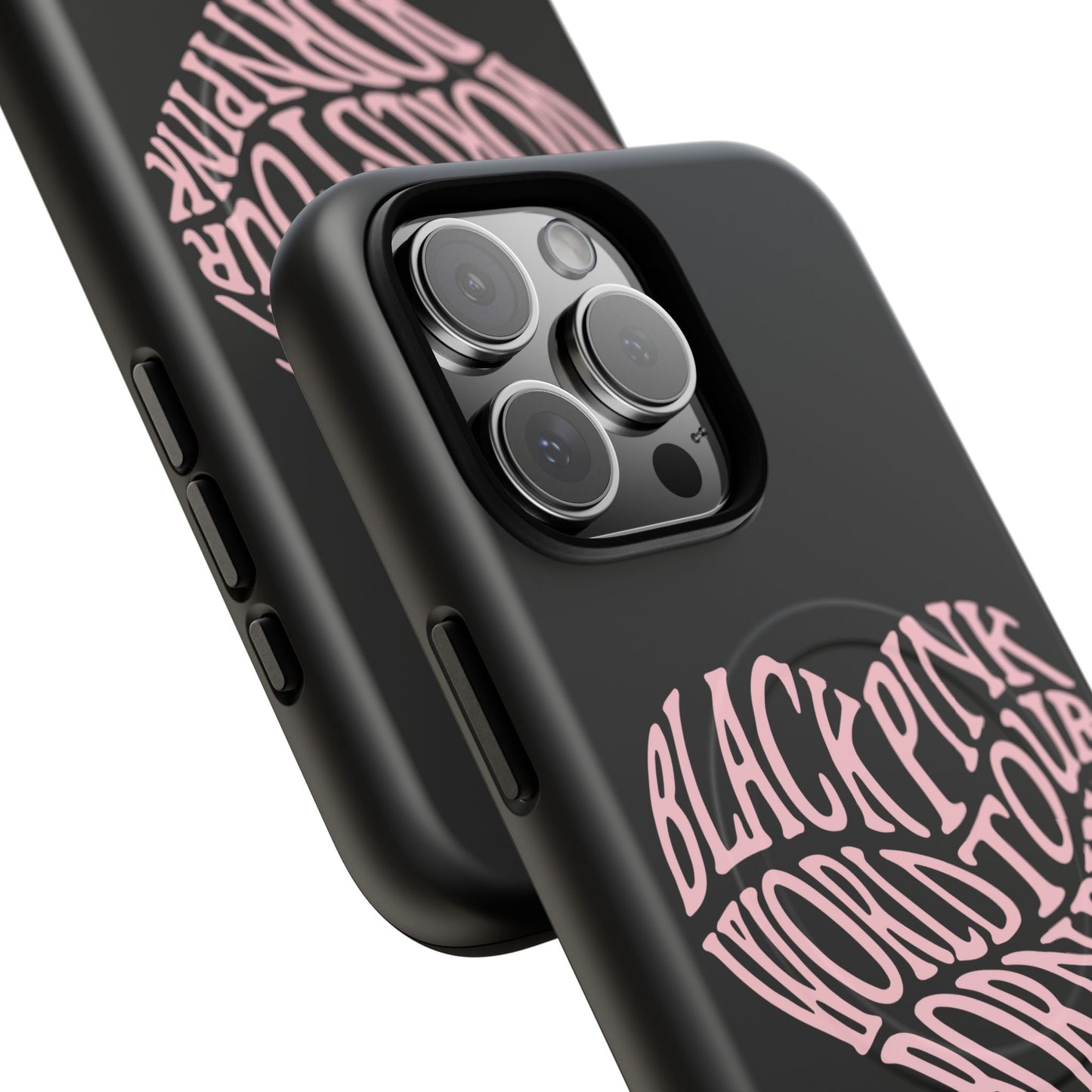 Iphone Born Pink Heart Typography - Tough Magnetic Phone Case