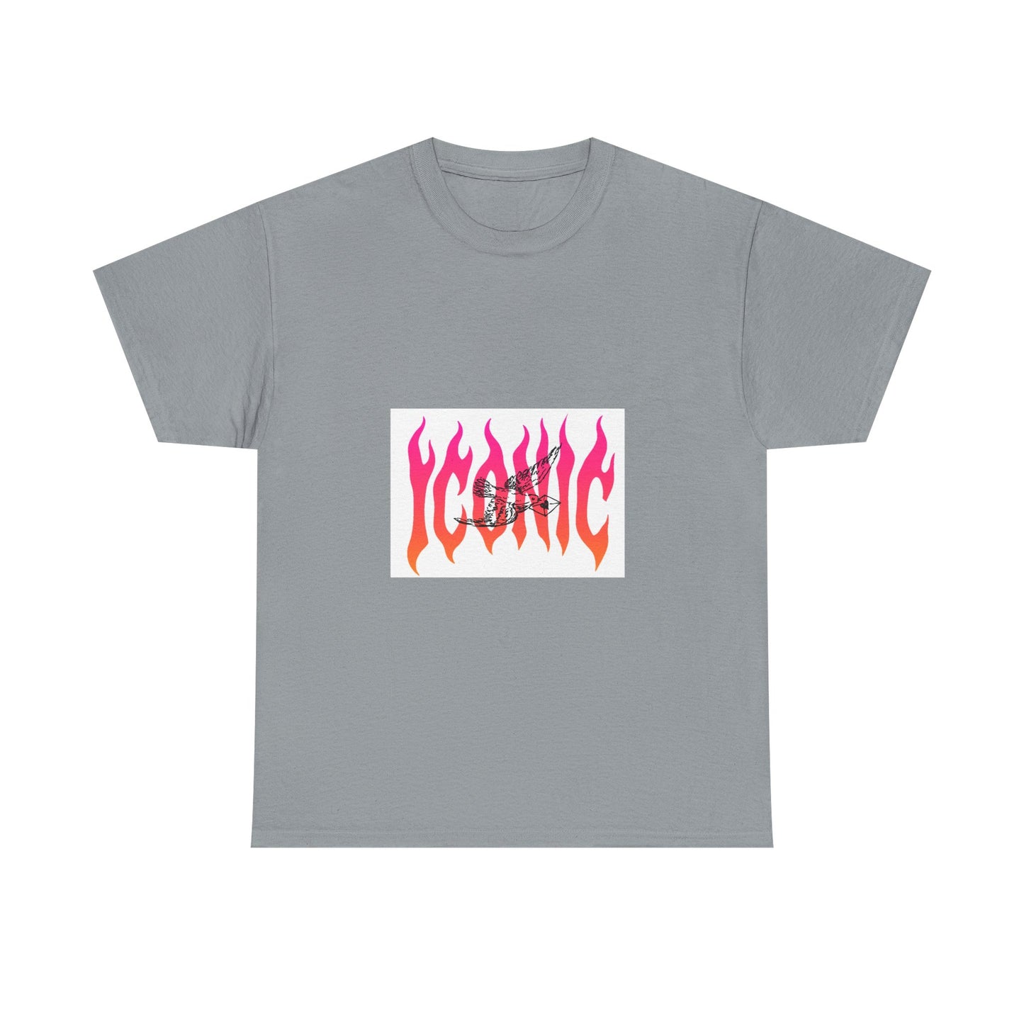 Flame Flight Iconic Unisex Heavy cotton tee
