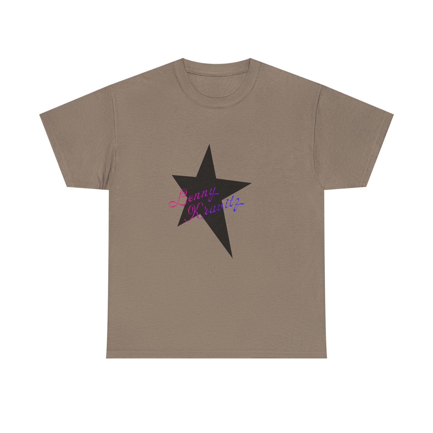 Retro Groove Script Unisex Heavy cotton tee