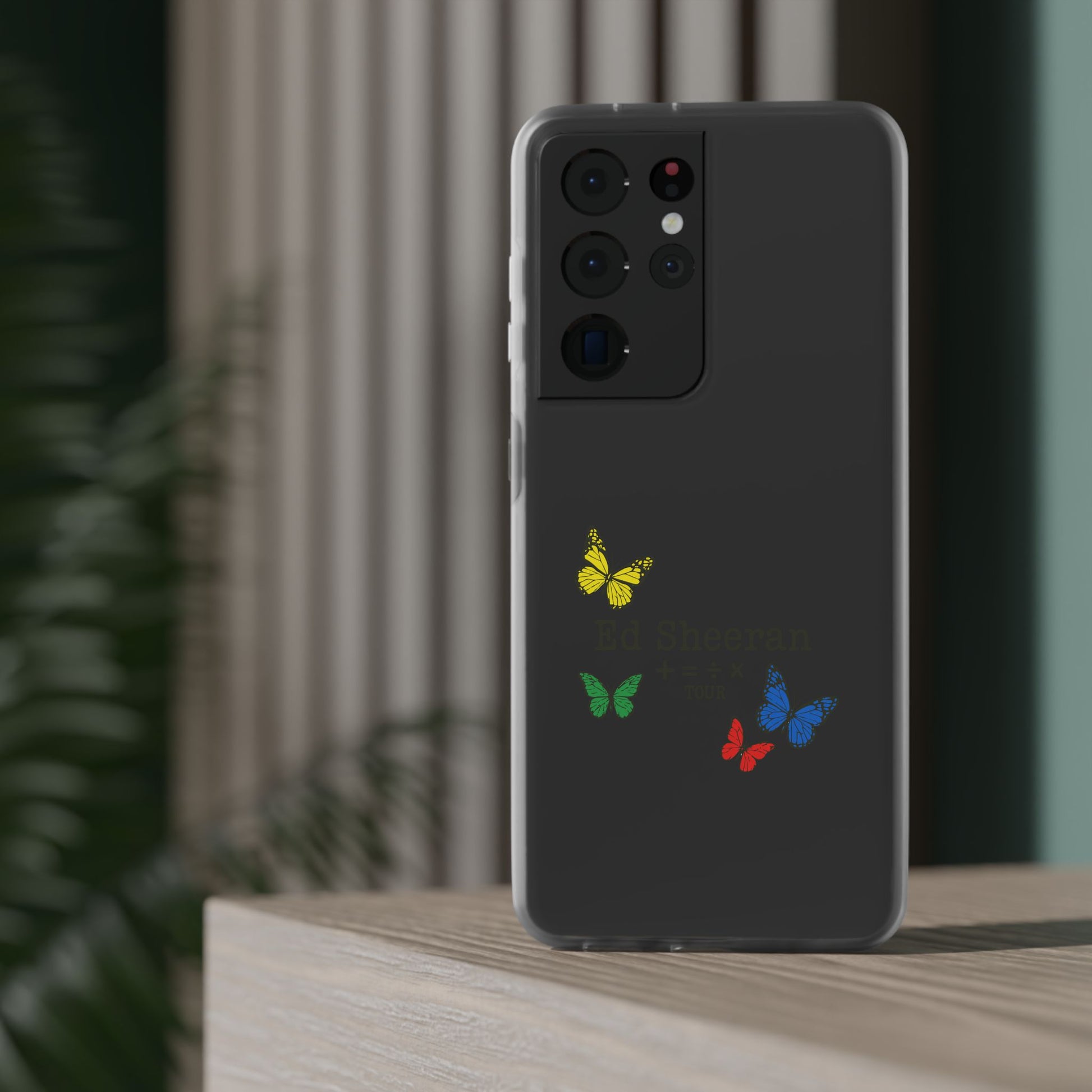 Ed Sheeran Butterfly Flexi Case | Samsung S10–S25