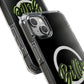 Electric Script Vibes Magnetic Clear Impact Case