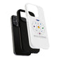 Colorful Planetary Orbit Diagram Tough Magnetic Case