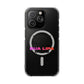 Retro Fade Letter Magnetic Clear Impact case