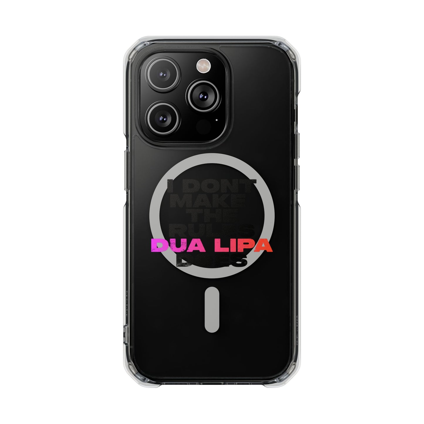 Retro Fade Letter Magnetic Clear Impact case