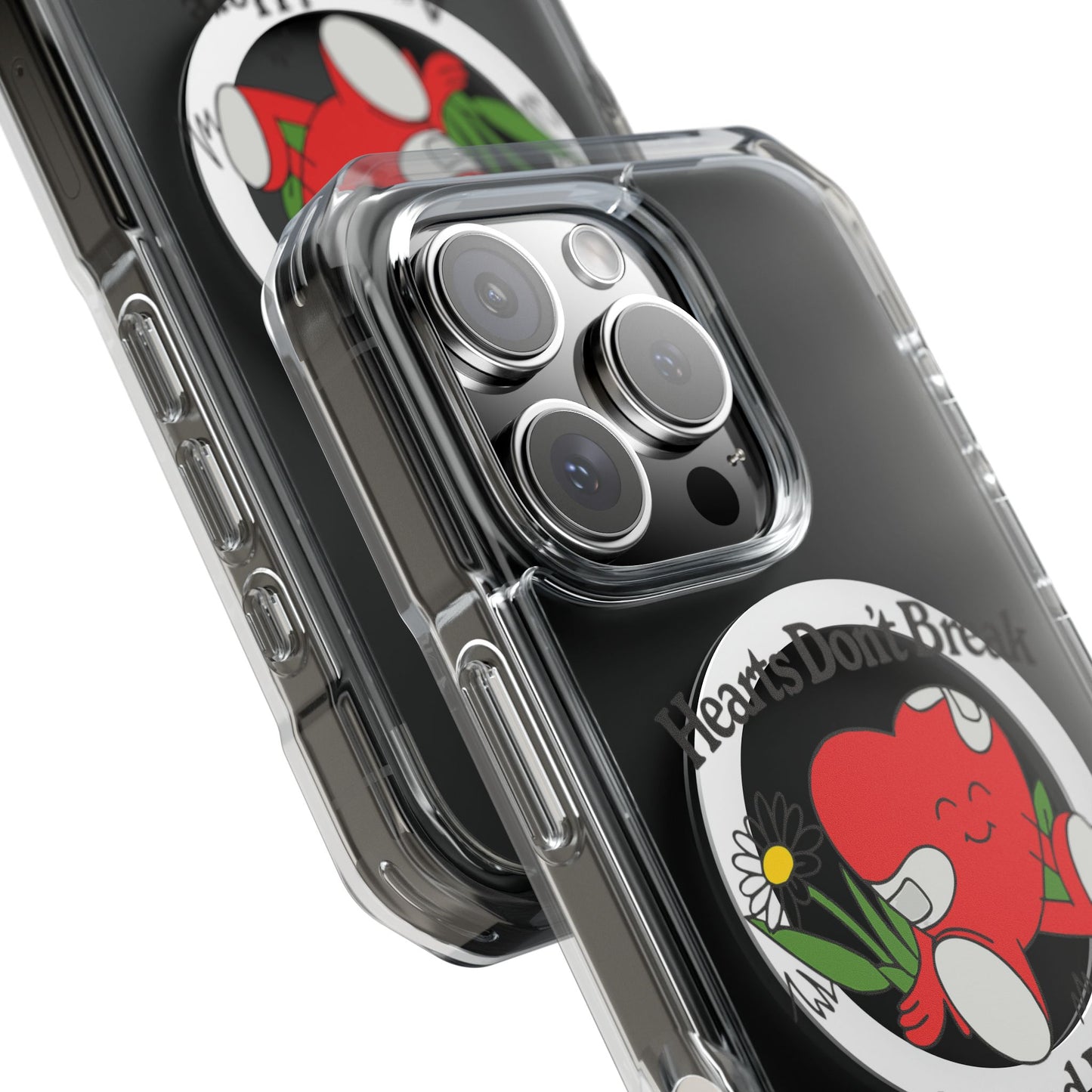 Abstract Guitar Sketch Magnetic Clear Impact Case