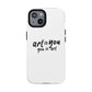Red Scribble Heart Tough Magnetic Case