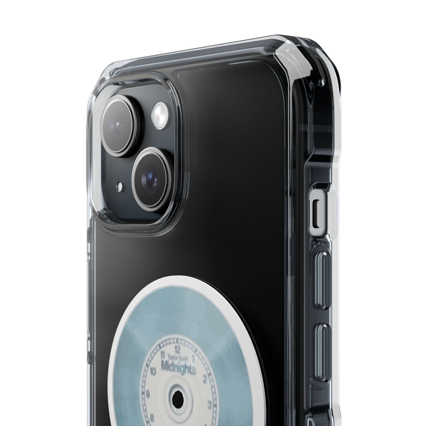 Midnight Vinyl Vibes Magnetic clear Impact Case