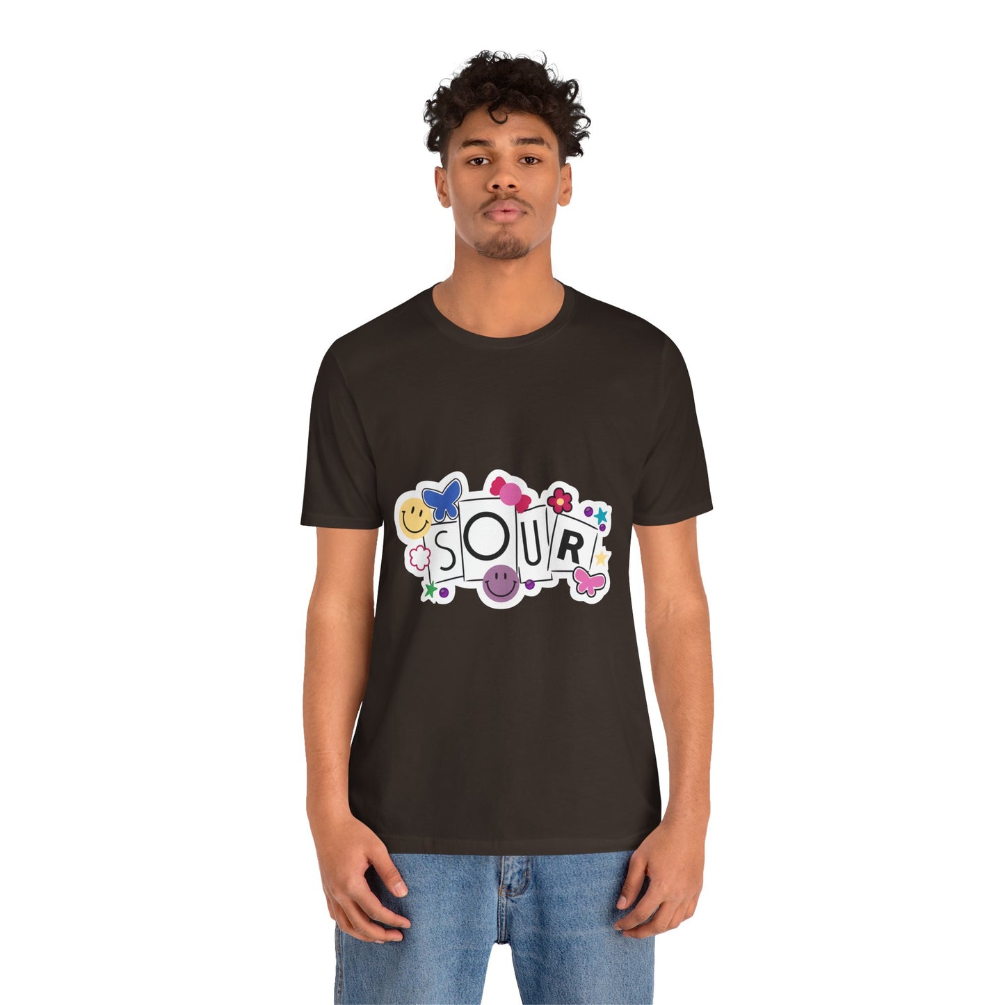 Olivia Rodrigo Unisex Jersey Short Sleeve Tee - Sour