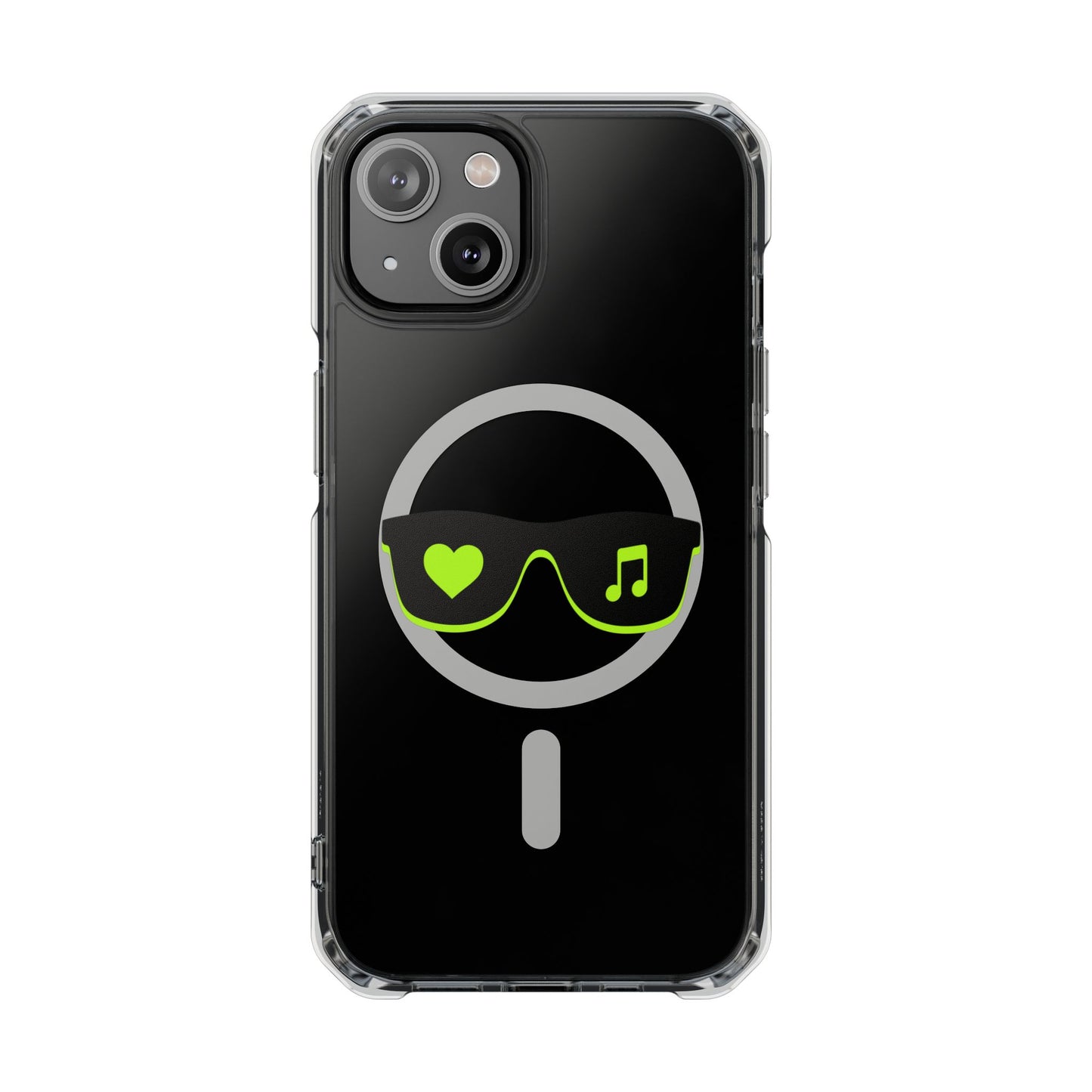 Neon Love Notes Magnetic clear Impact case