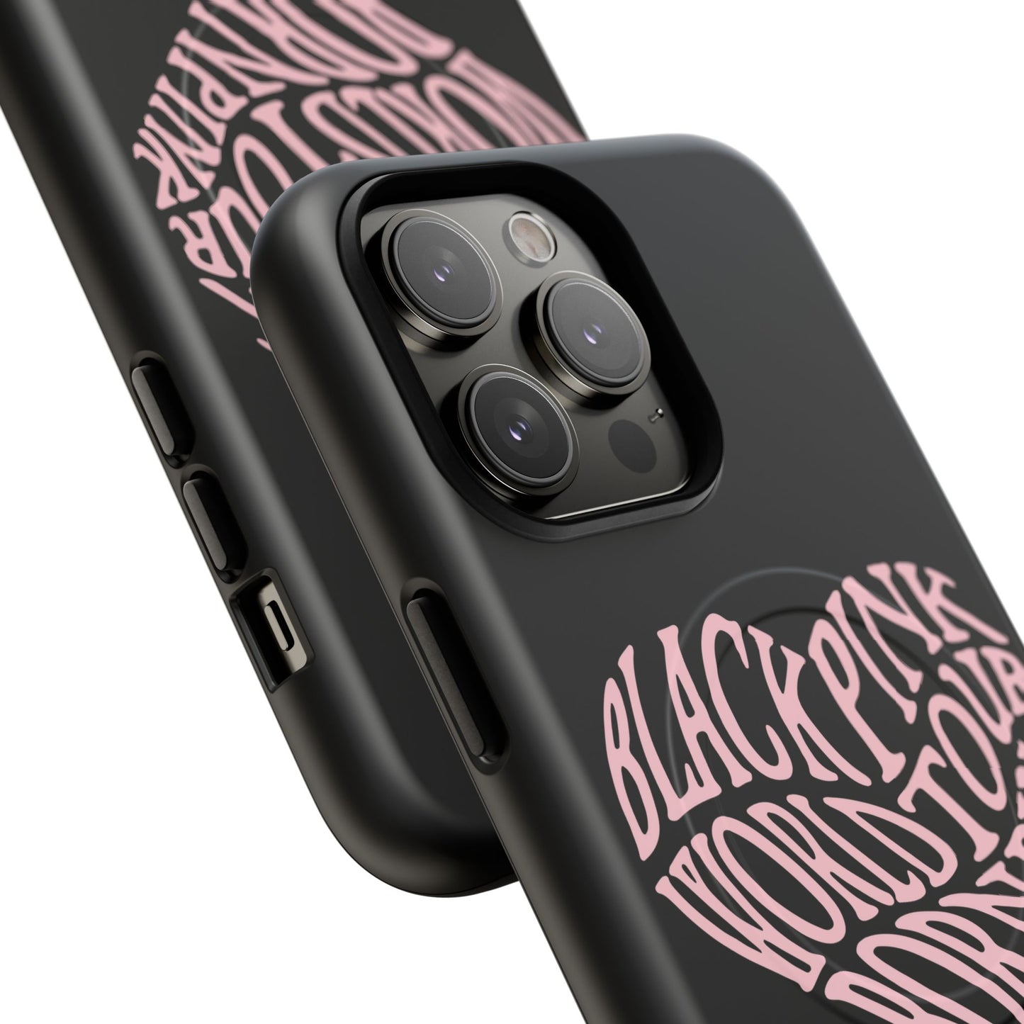 Iphone Born Pink Heart Typography - Tough Magnetic Phone Case