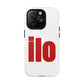 ILO Bold Red Block Tough Magnetic Case