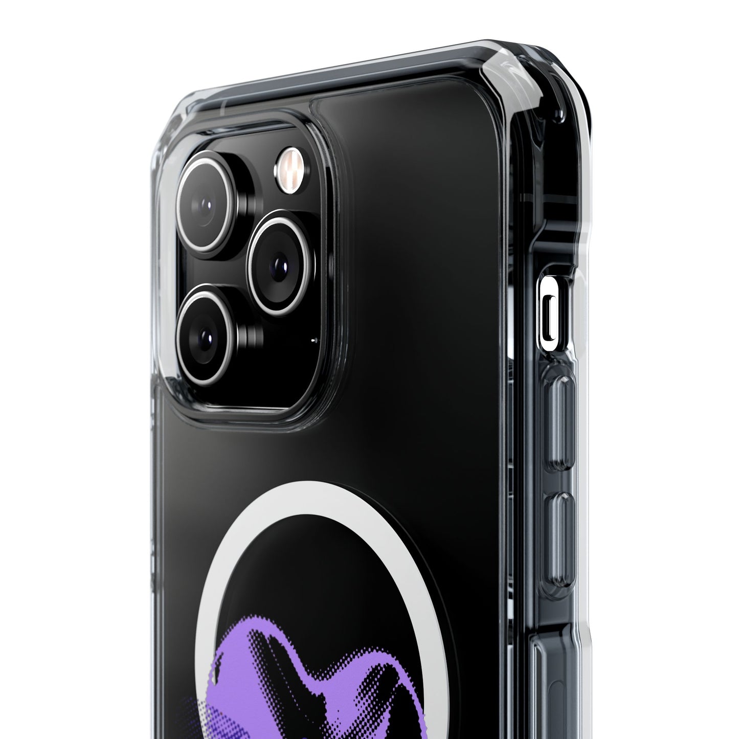 Heart Balloon OR Pop Art Magnetic Clear Impact Case