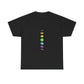 Rainbow Lunar Phases Unisex Cotton Tee