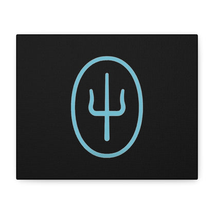 Split Mark Matte Canvas