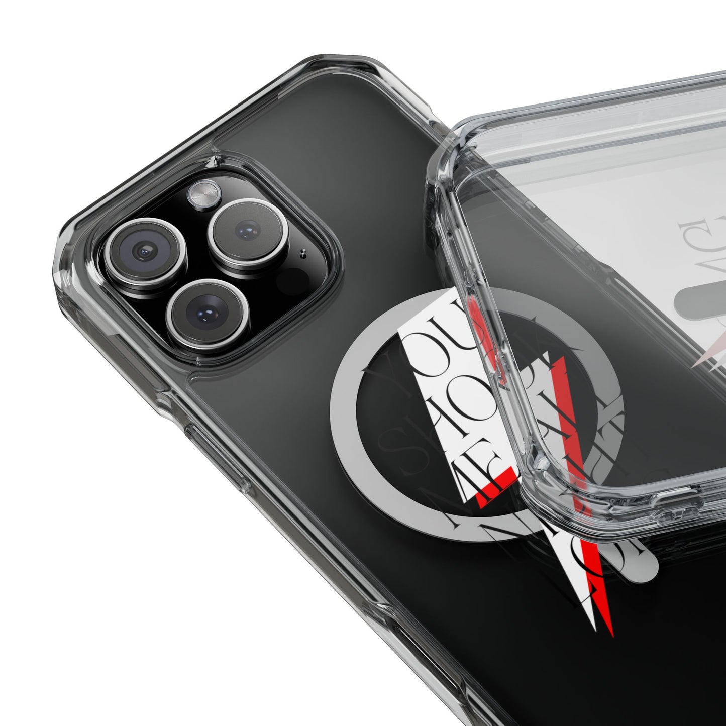 Rock Evolution Graphic Magnetic Clear Impact case
