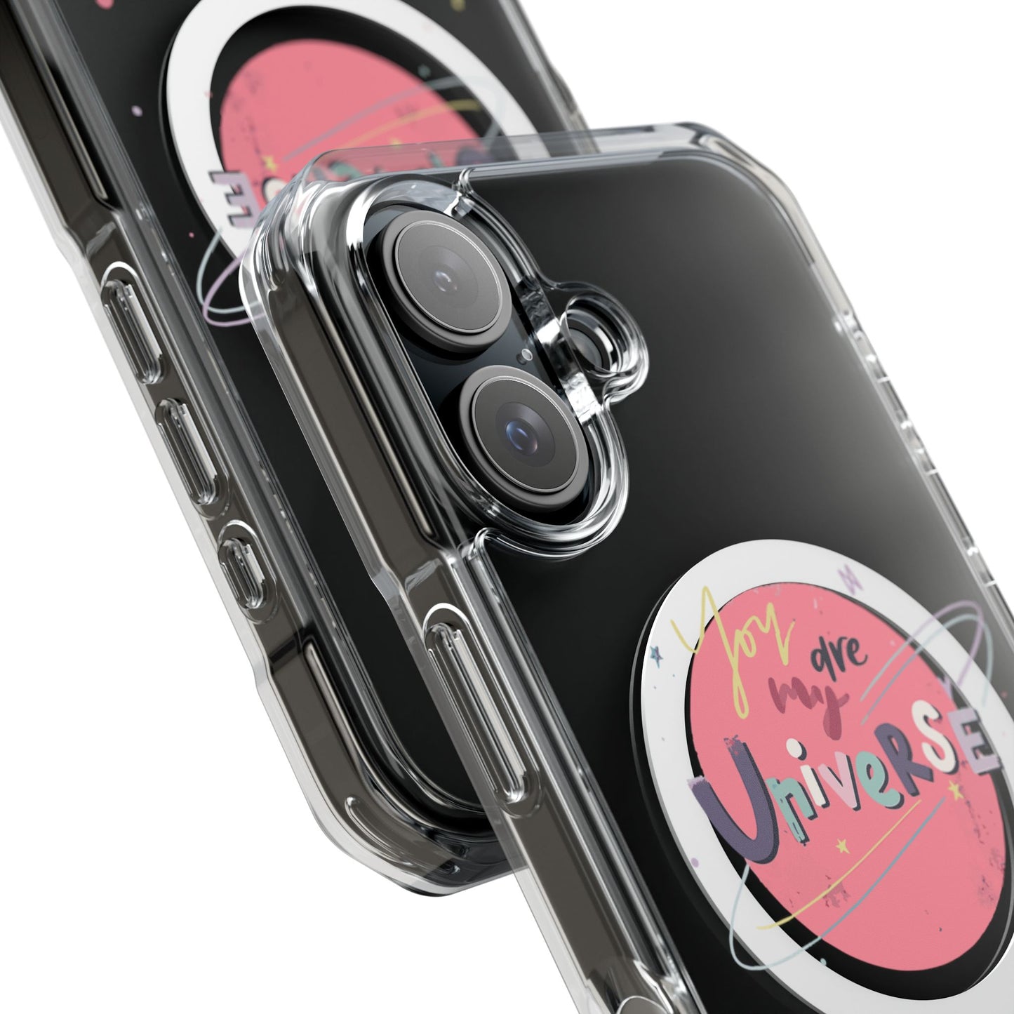 Pastel Planet & Universe Magnetic Clear Impact case