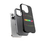 Premium Tough Case for iPhone 12 to 16 Pro Max Showcasing Coldplay’s Signage