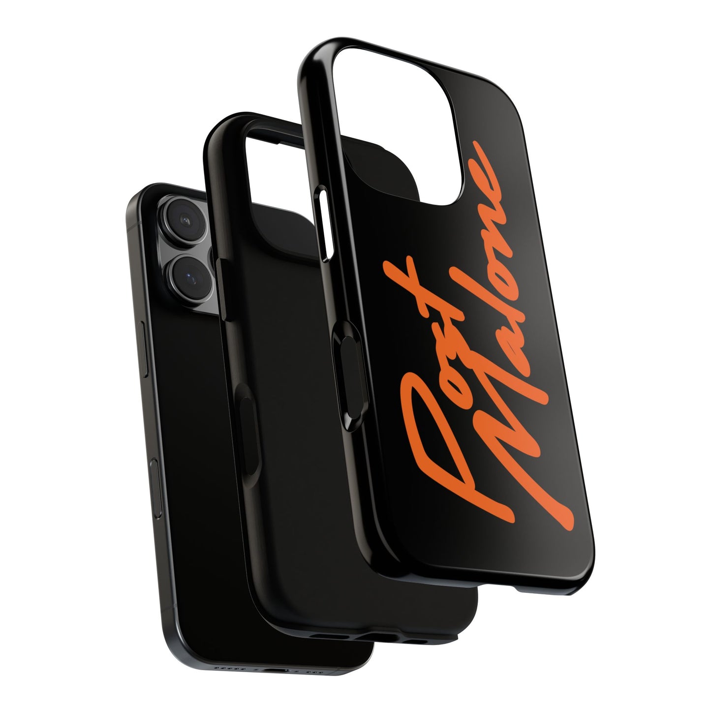 Tough iPhone Case (12–16 Pro Max) – Post Malone Name Design