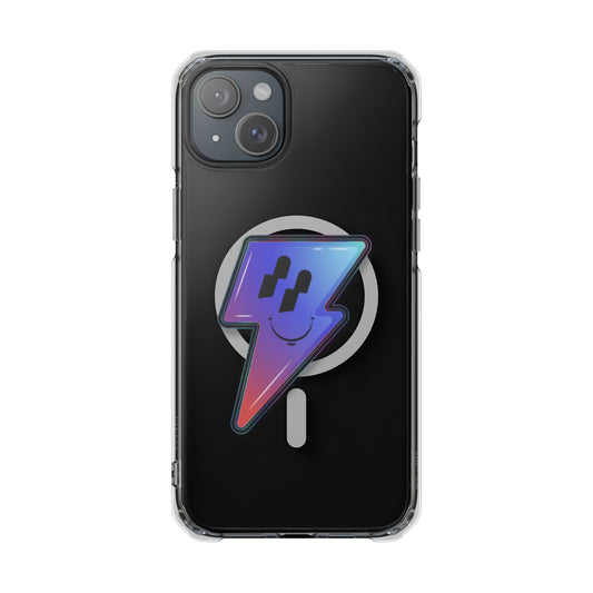 Smiley Charge Pop Magnetic clear Impact case