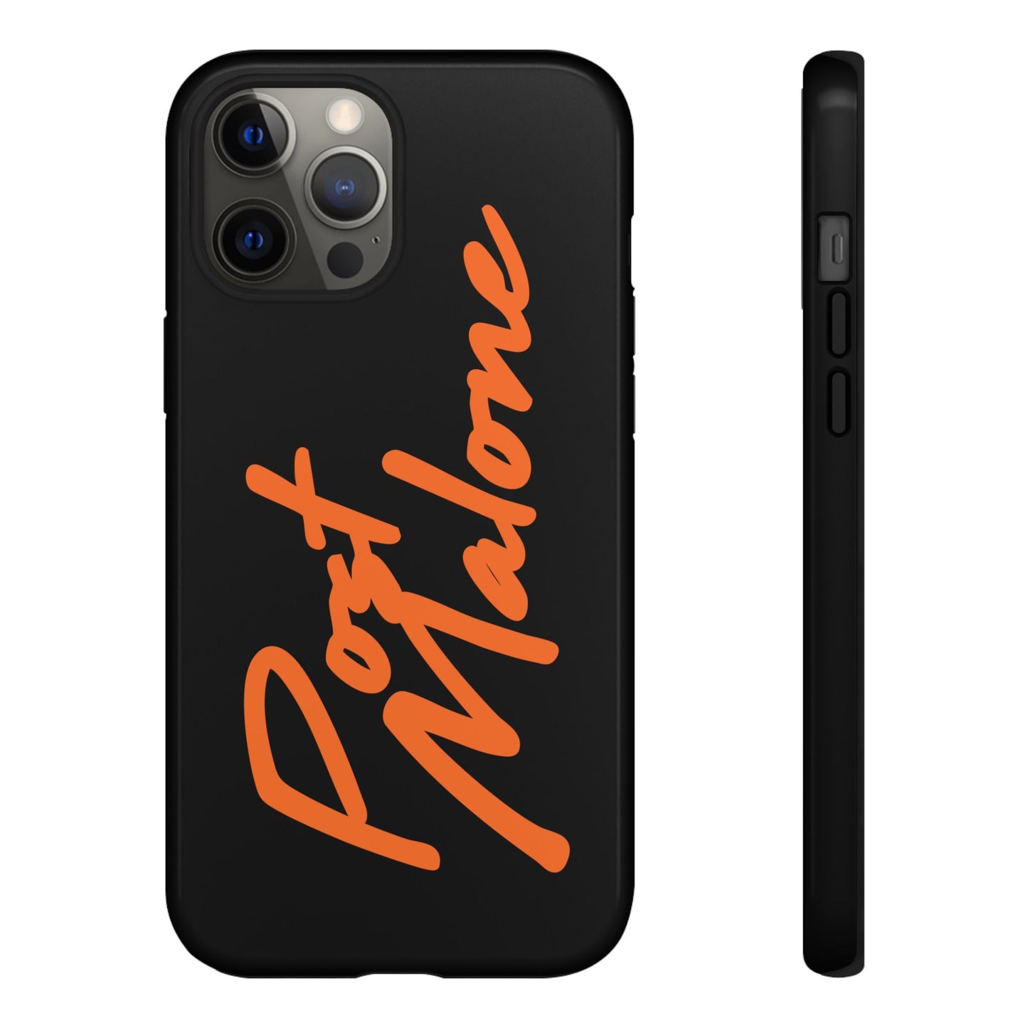 Tough iPhone Case (12–16 Pro Max) – Post Malone Name Design