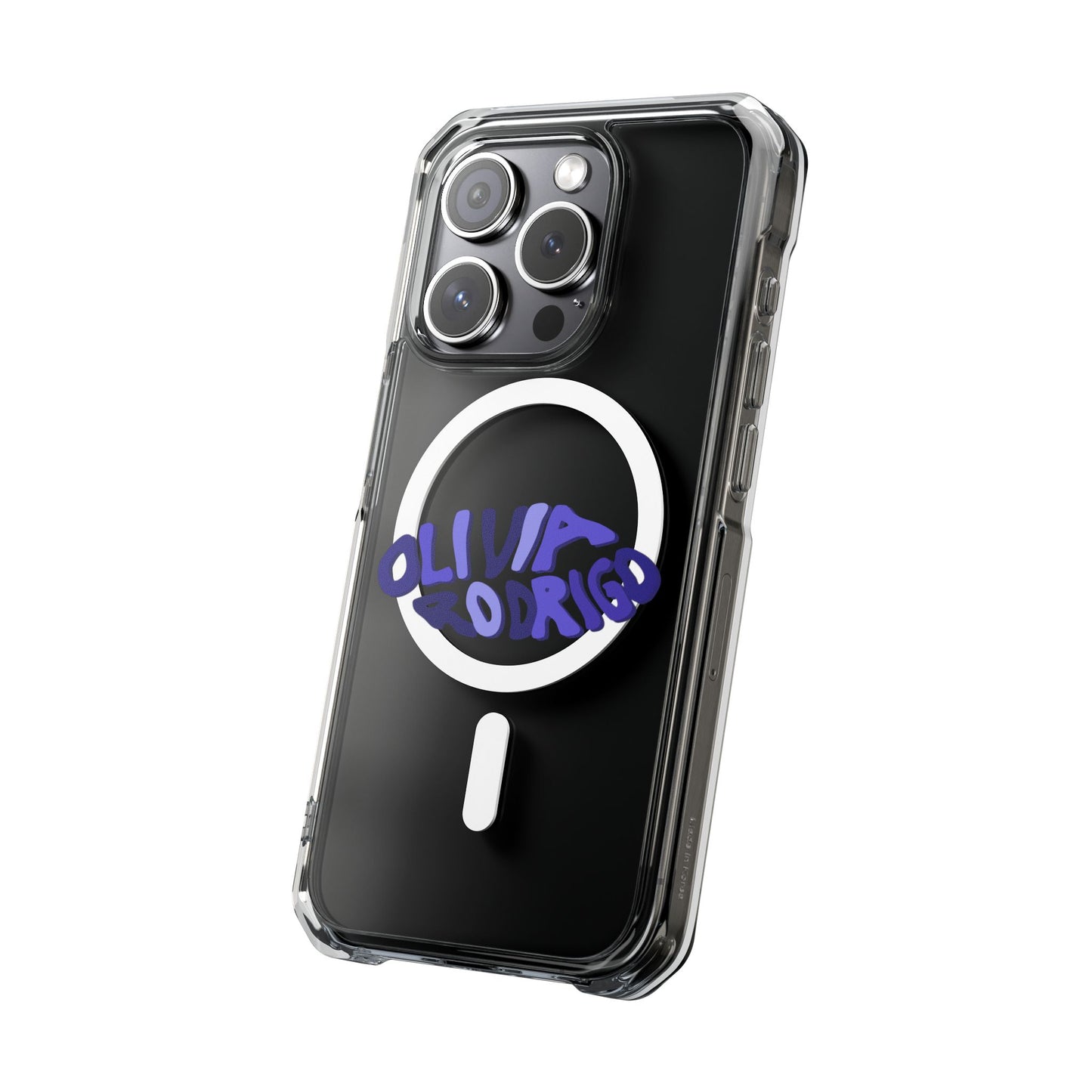 Olivia Rodrigo Wavy Text Magnetic Clear Impact Case