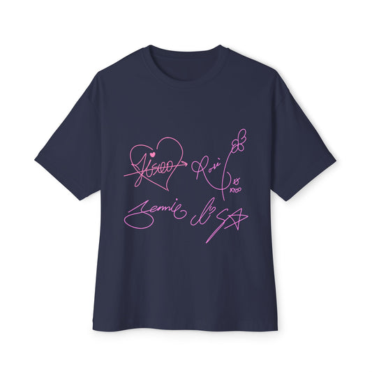 Signature Autograph – Oversized Boxy Tee