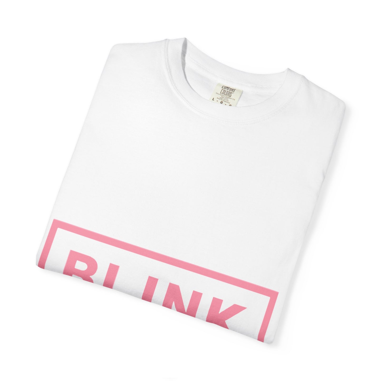 Minimal BLINK Logo – Dyed T-shirt