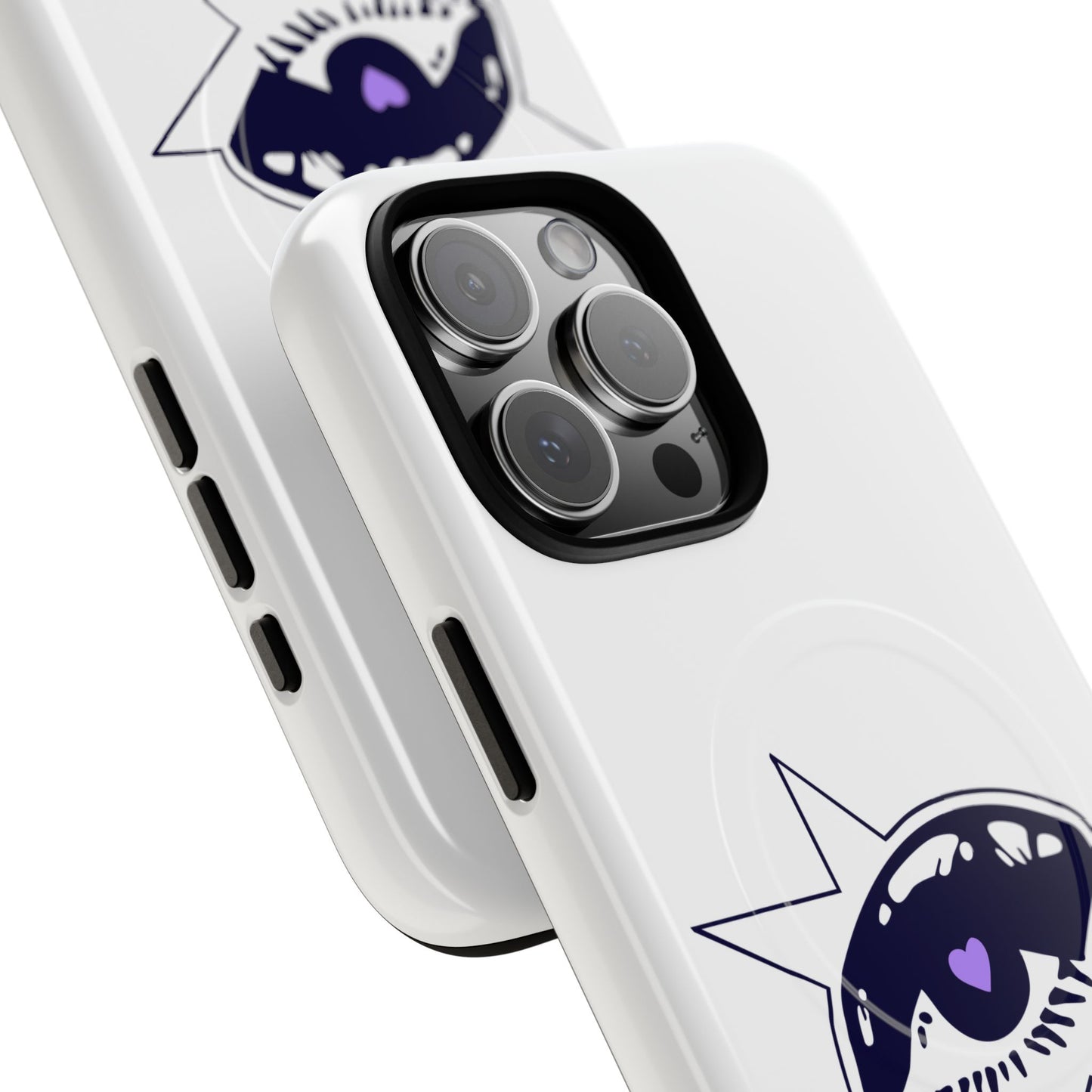 Purple Starry Eye Tough Magnetic phone case