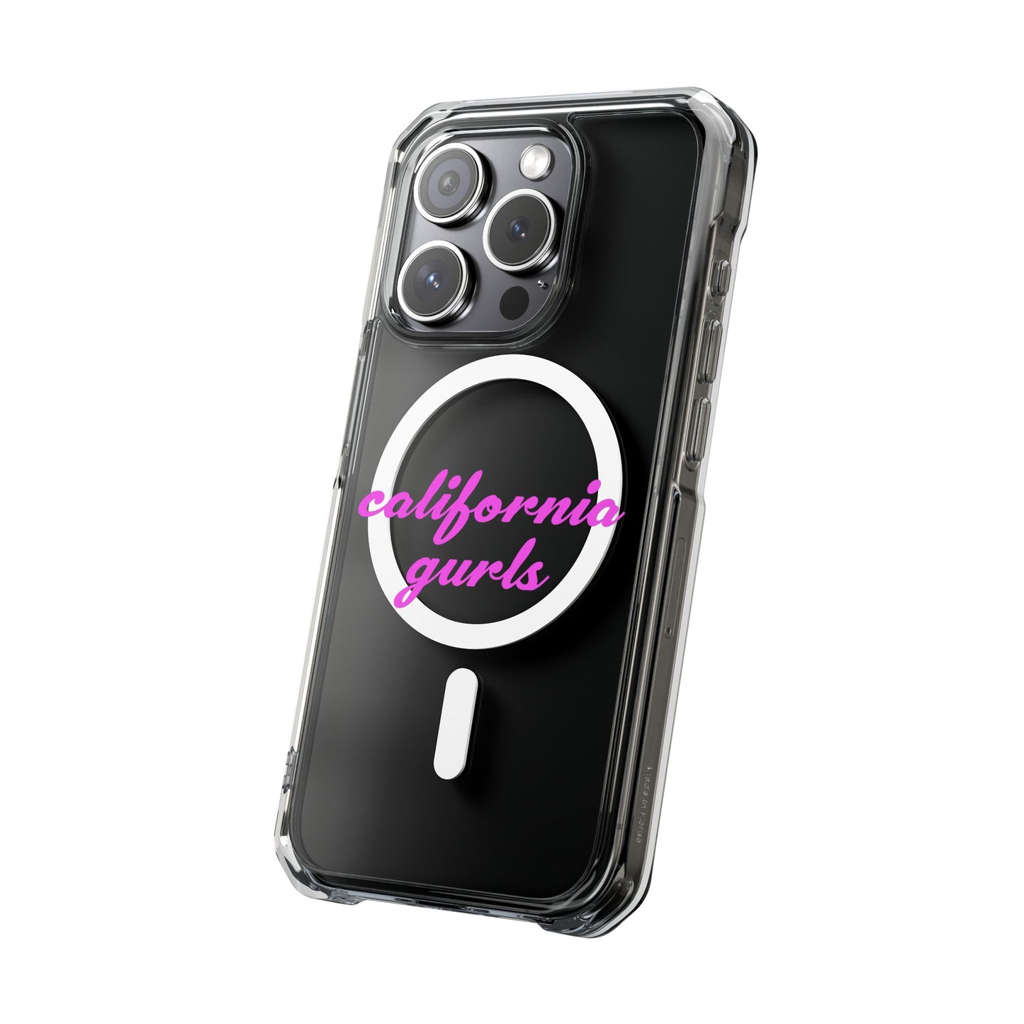 California Script Magnetic Clear Impact cases