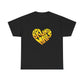 Loud Love Retro Heart Unisex Heavy cotton Tee