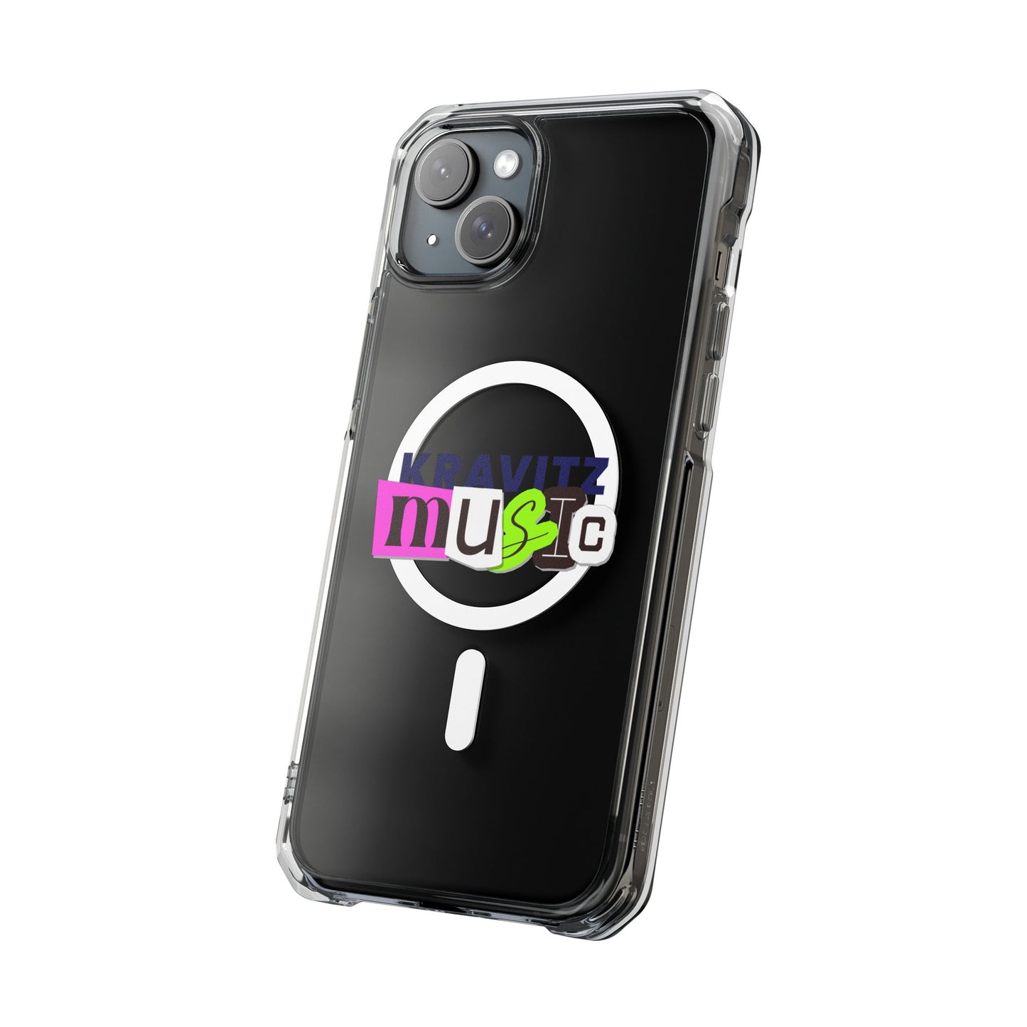 Mixed Tape Music Magnetic clear Impact case
