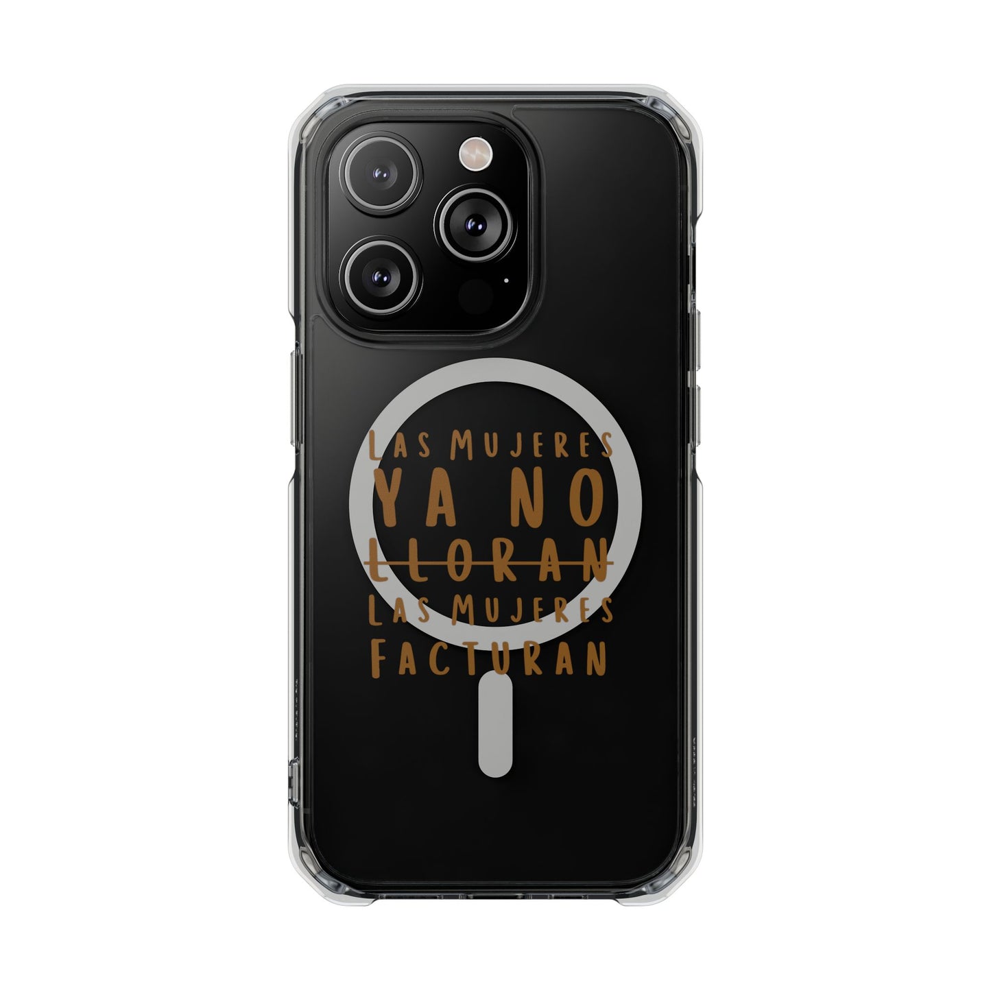 Hustle Over Tears Clear Impact case