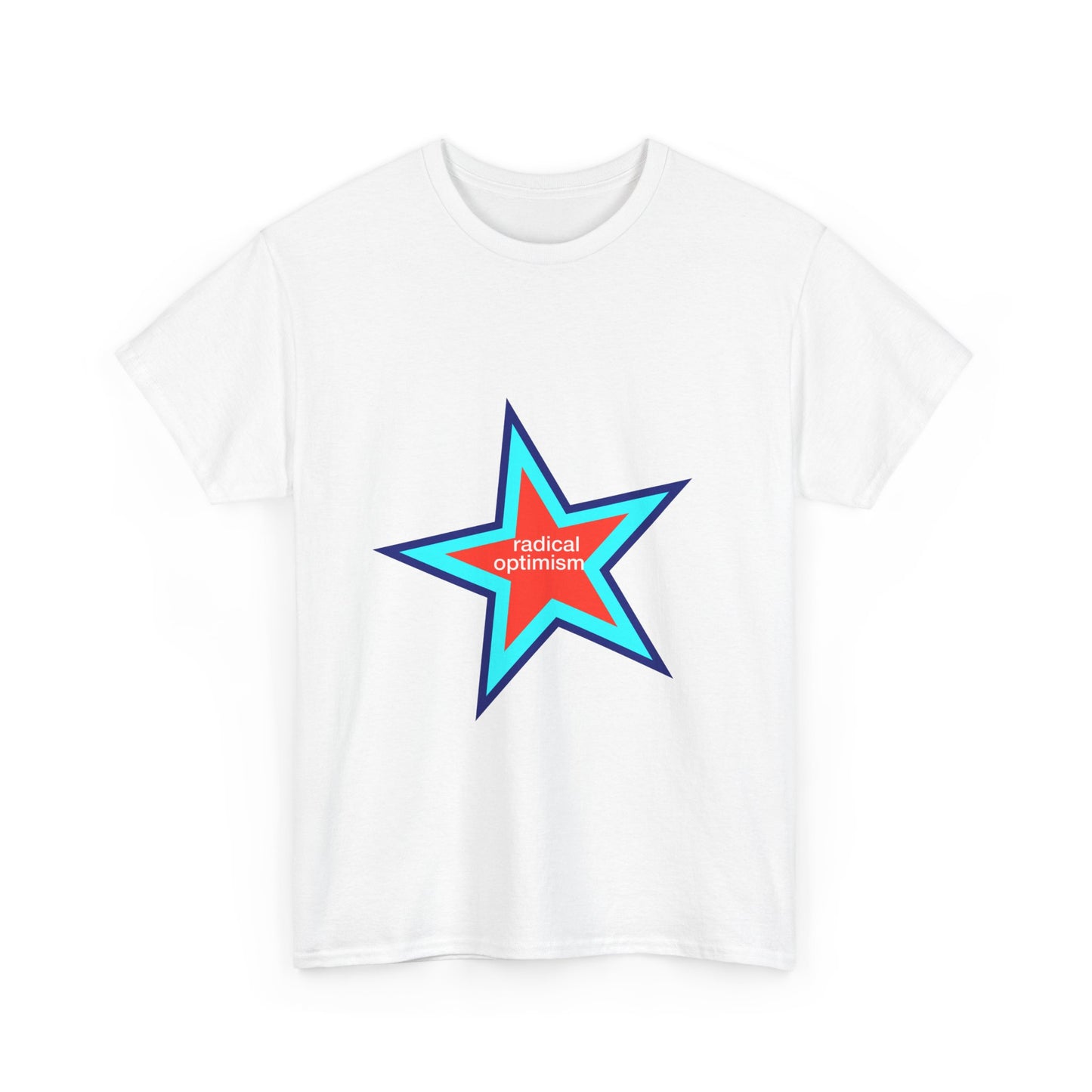 Power of Positivity Star Unisex Heavy Cotton Tee