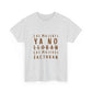 Hustle Over Tears Unisex Heavy cotton tee