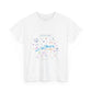 Neon Space Doodles Unisex Cotton Tee