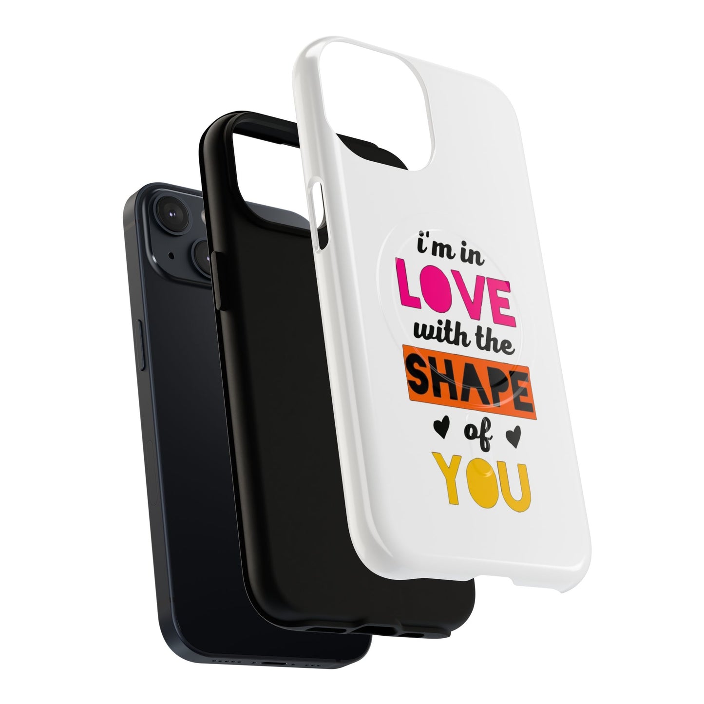 Orange Divide Symbol Tough Magnetic case